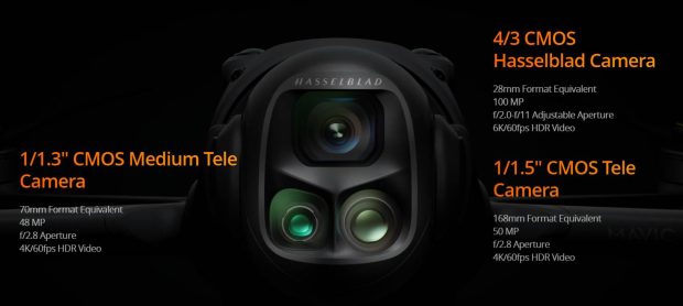 دوربین های پهپاد Mavic 4 Pro