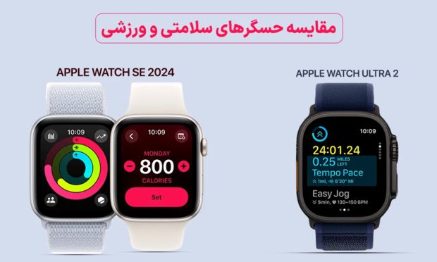 Apple Watch را مقایسه کنید