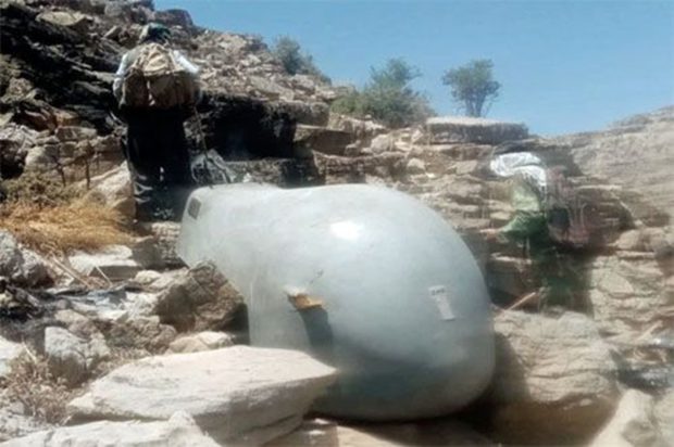 تخریب هواپیماهای بدون سرنشین اسرائیلی در ایران