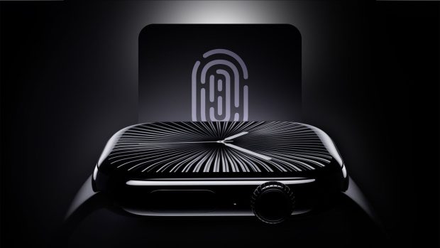 باز کردن ساعت اپل با اثر انگشت