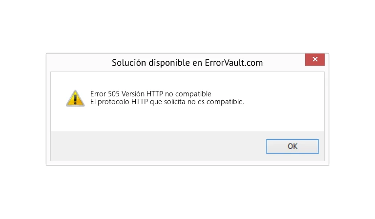 505 HTTP Version Not Supported