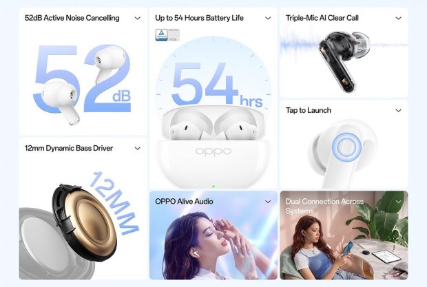هندزفری Oppo Enco Air5